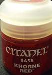Citadel Base Paint: Khorne Red (12ml)